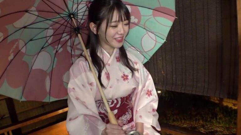 【ナンパ】和服・着物が似合う女子大生と古都でしっぽり。